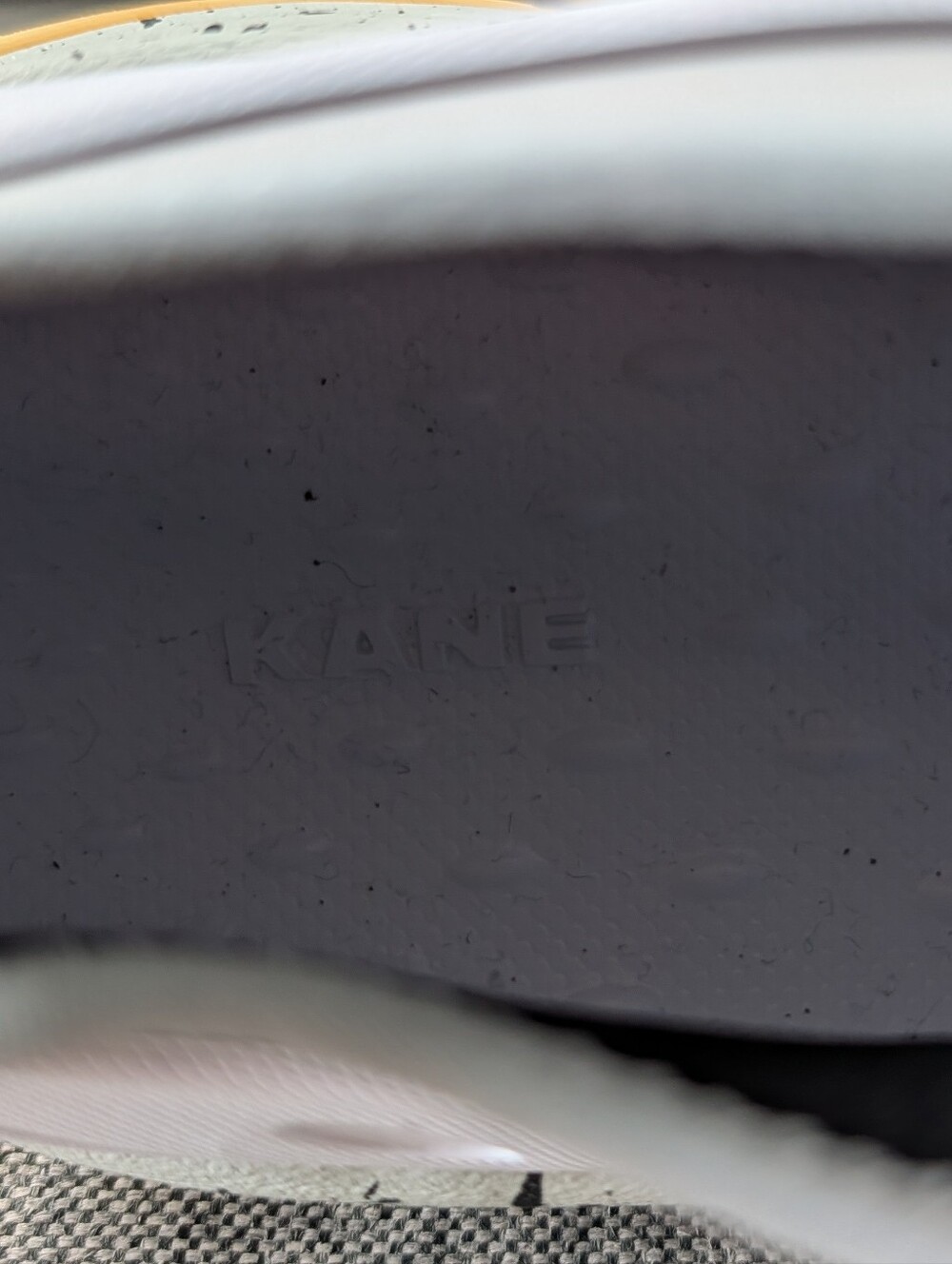 Kane Men's White Slip-On Athletic Sneakers - Picture 5 of 5